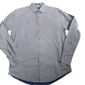 Men's Nordstrom  button down patterned dress shirt